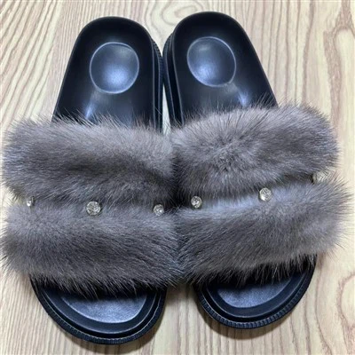 Тапочки з хутра норки